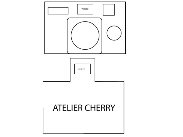Чехол из фетра выкройка