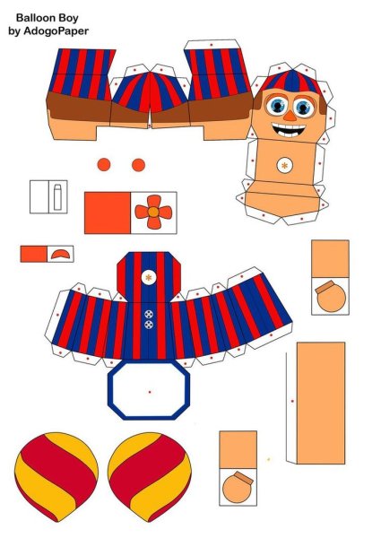 ФНАФ пейперкрафт