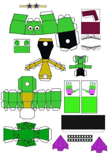 Бумажный Фредди