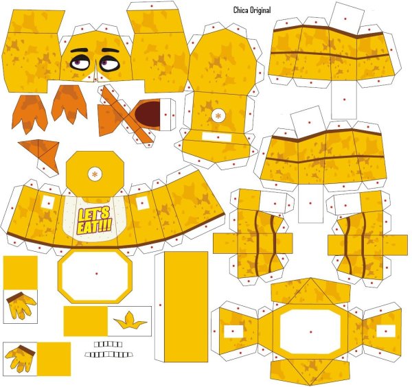 ФНАФ пейперкрафт