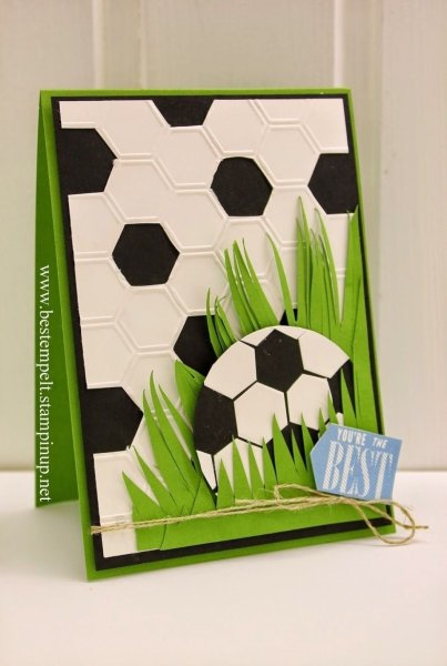 Открытка футболисту своими руками