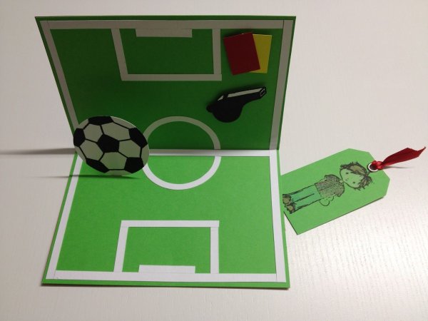 Аппликация на тему футбол