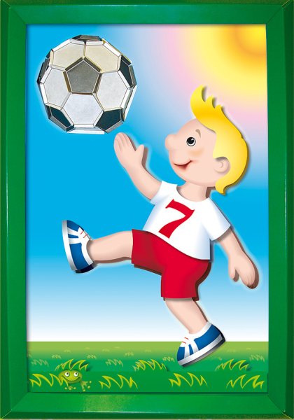 Аппликация на тему футбол