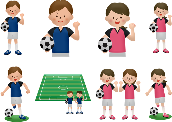 Дети футболисты