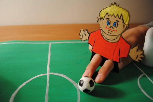Поделка футбол