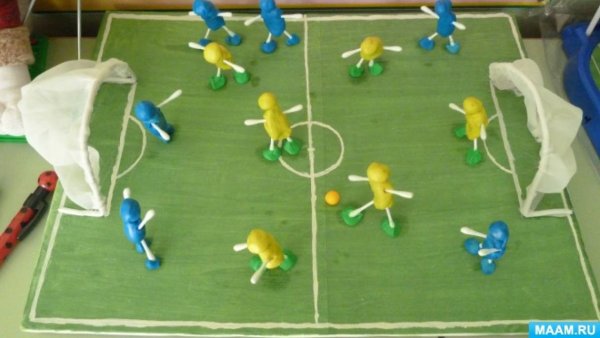 Поделка в садик на тему футбол
