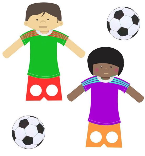 Пальчиковый футбол фигурки