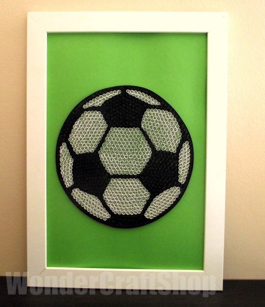 Поделка на футбольную тему