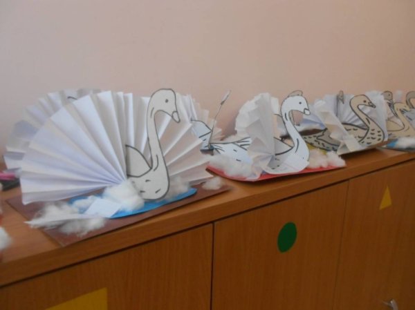 Занятие по аппликации Гадкий утенок