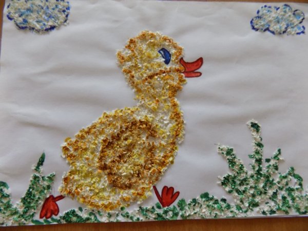 Поделка на тему утенок