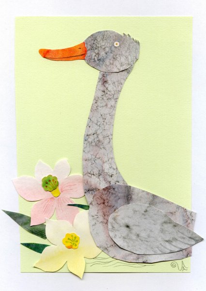 Апликация Гадкий утёнок