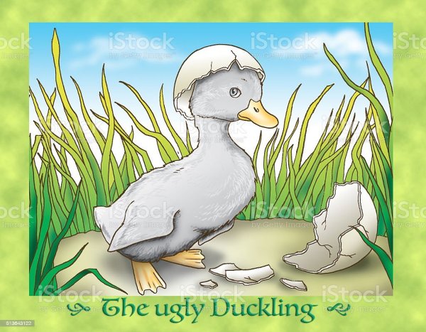 Рисунок по книге Гадкий утенок