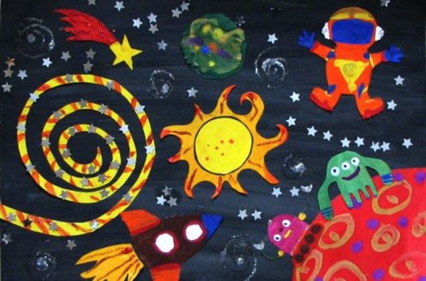 Поделка космос