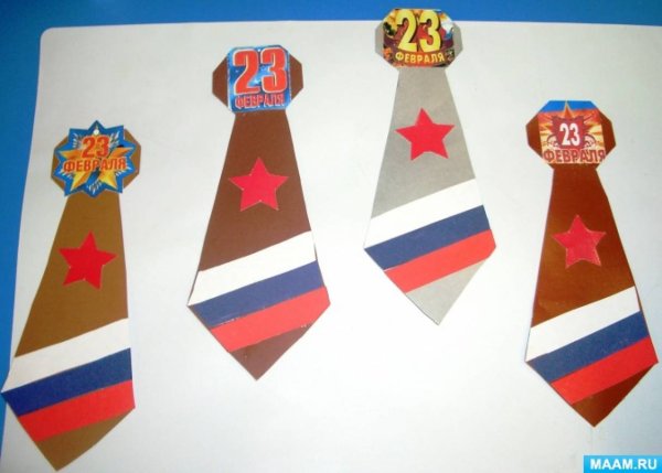 Поделка на 23 февраля в детский