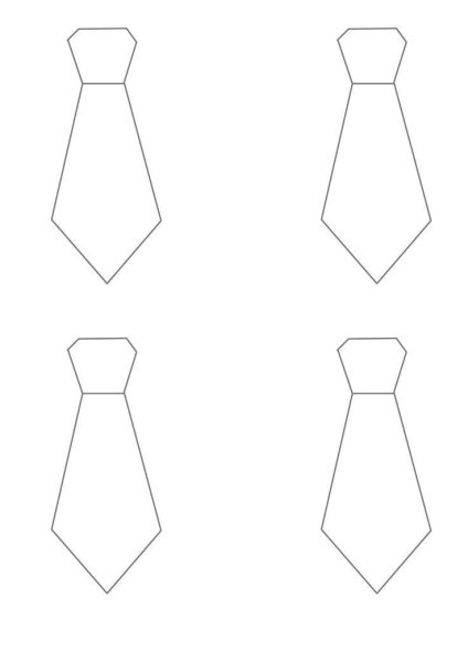 Галстук для распечатывания