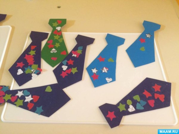 Подарки для пап в младшей группе