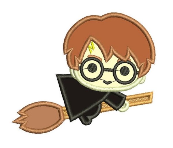 Аппликация Гарри Поттер объемная