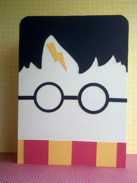 Открытка в стиле Гарри Поттера