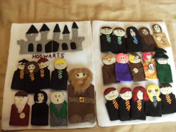 Игрушка из фетра книжка Гарри Поттера