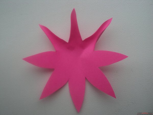 Георгин из бумаги 4 класс технология