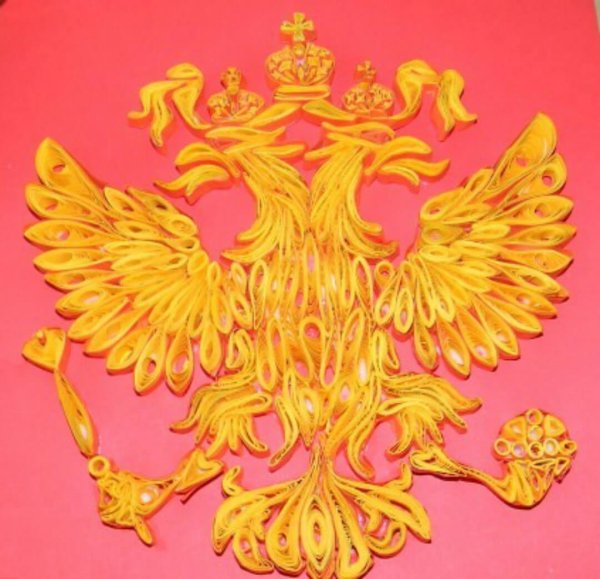 Символы России поделки