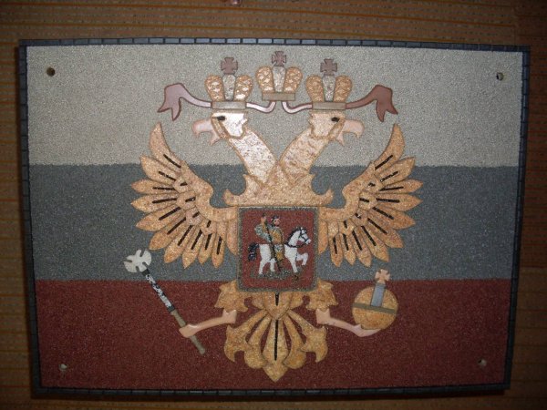 Поделка герб России