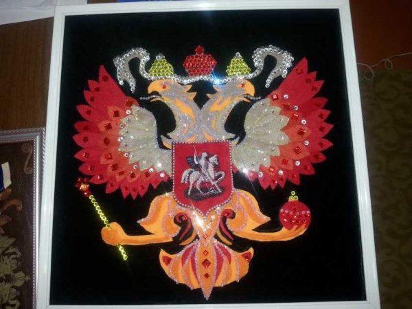 Поделка герб России