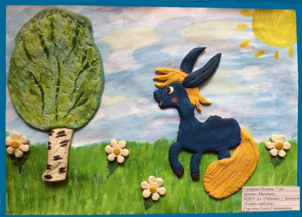 Сказочные герои из пластилина для детей