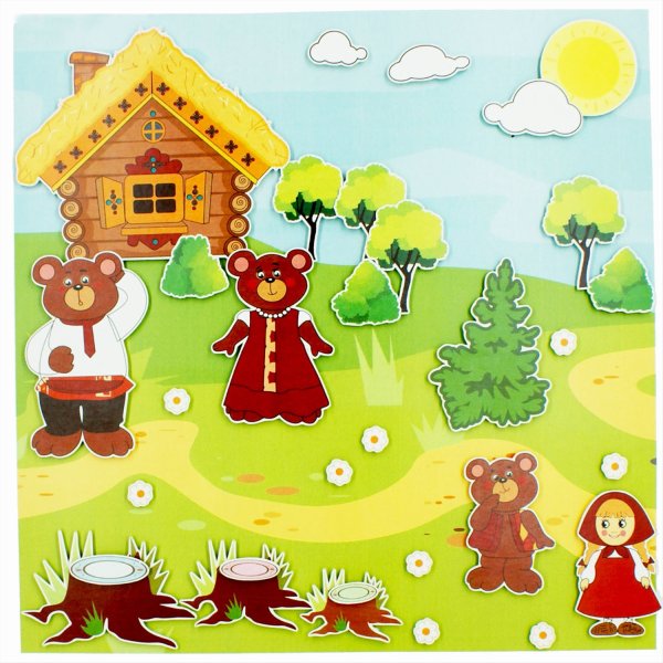 Аппликации по сказкам для детей