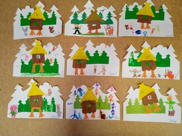 Аппликация сказочный герой