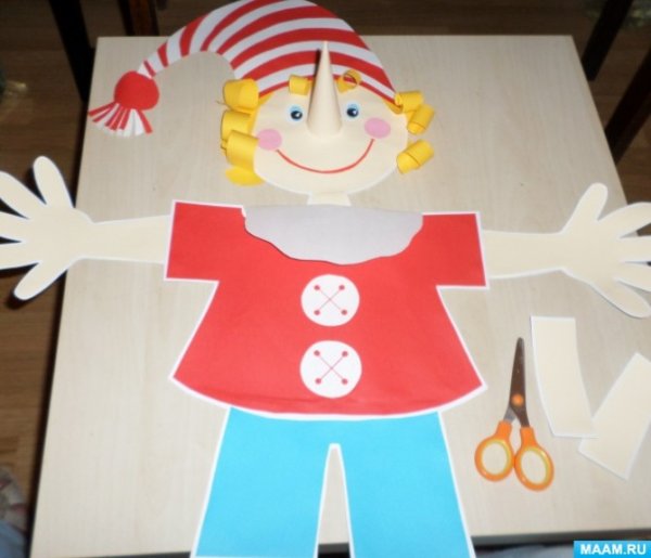 Аппликация на тему театр