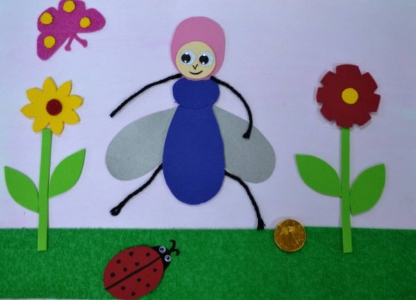 Аппликация по сказкам