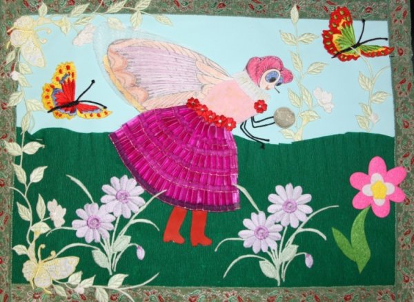 Аппликация Чуковский