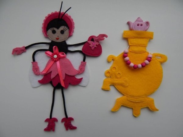 Поделка Муха Цокотуха своими руками