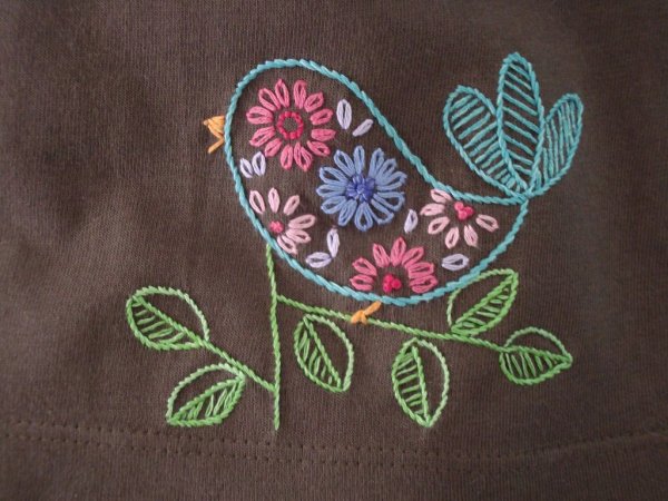 Вышивка гладью