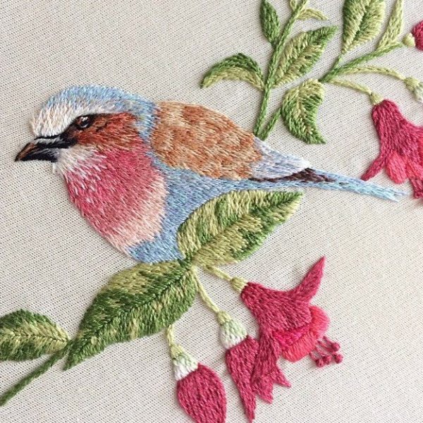 Триш Бурр вышивка