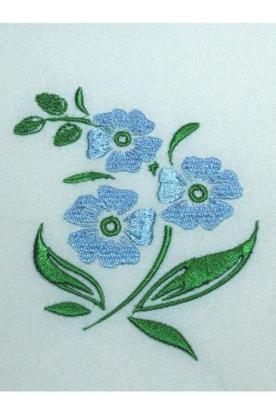 Вышивка гладью цветы