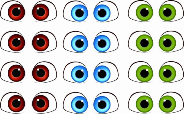 Красивые глазки для игрушек