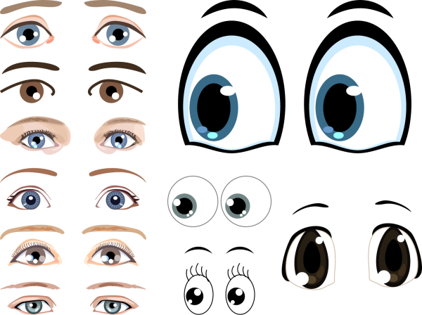 Веселые глазки для поделок