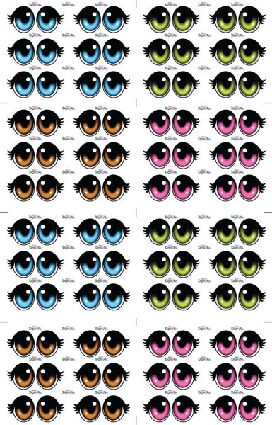 Глазки для игрушек маленькие