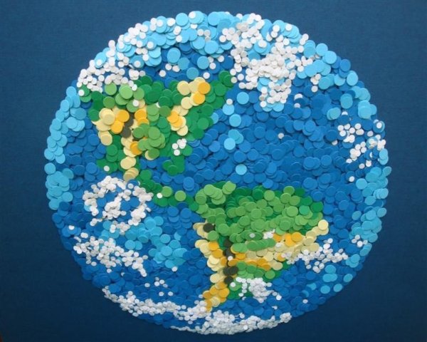 Поделка Планета земля