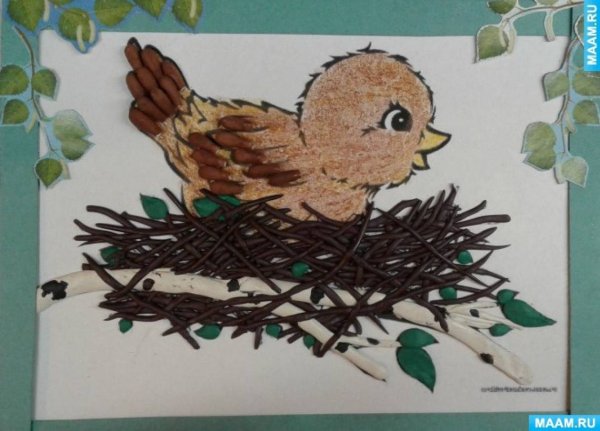 Поделки птицы для детского сада