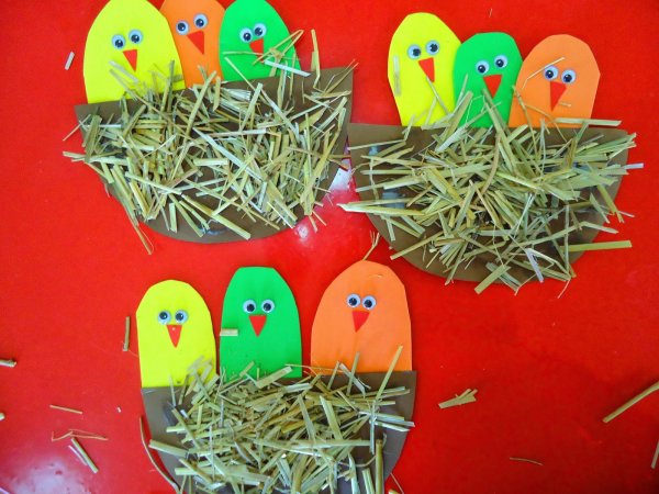 Поделка Птичье гнездо