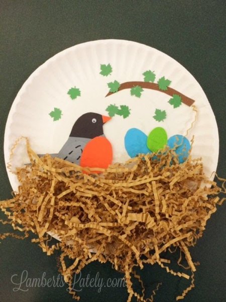 Поделка Птичье гнездо