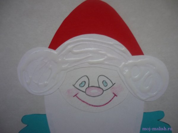 Аппликация гномик