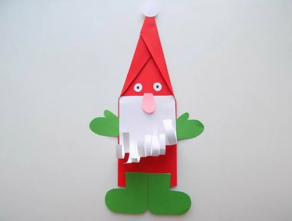 Гномик из бумаги