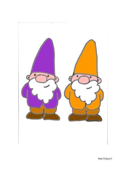 Новогодний Гном аппликация