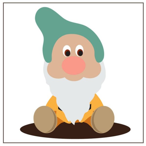 Аппликация Гном