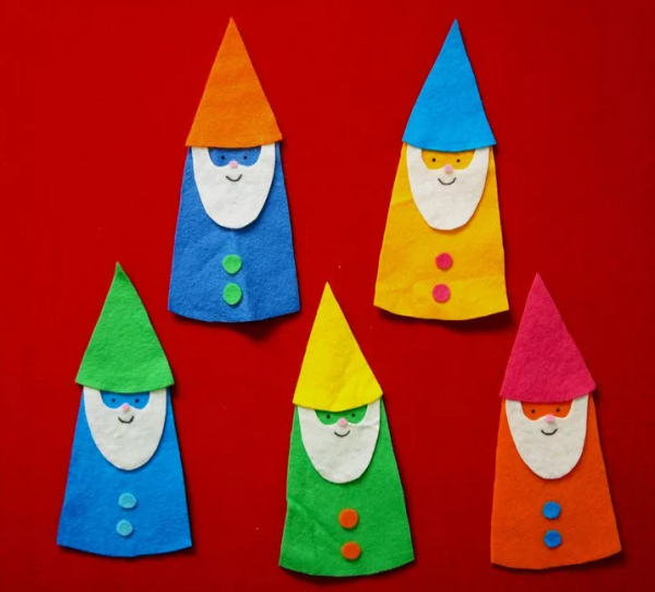 Гномик поделка для детей