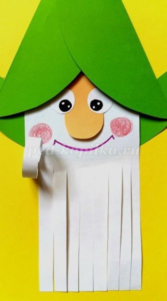 Аппликация гномик